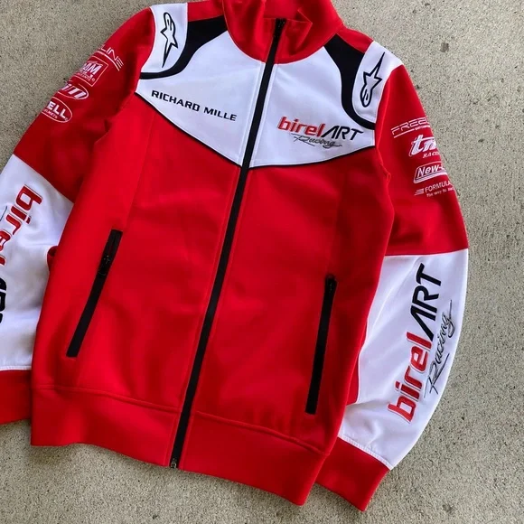 Red & White Alpinestars Racing Jumper - Picture 2 of 8